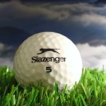 Golfball von Slazenger